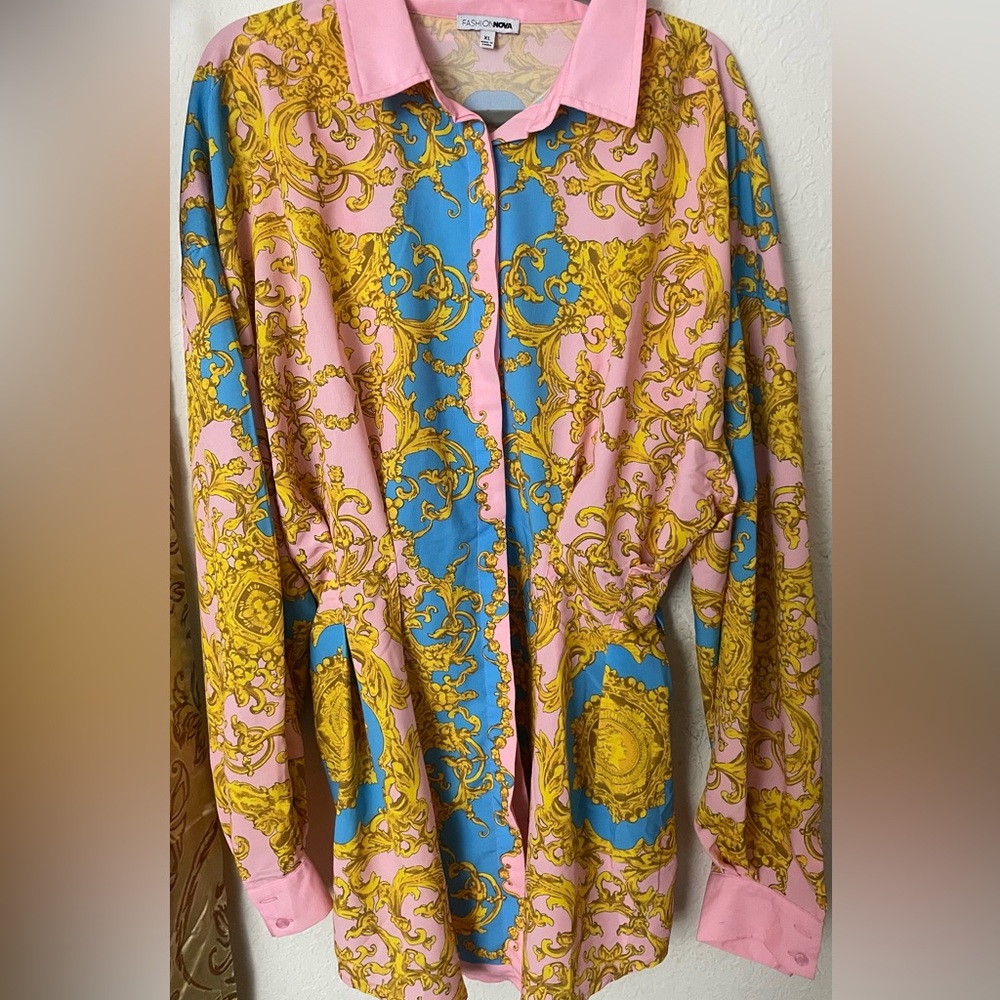 Versace inspired shirt/dress